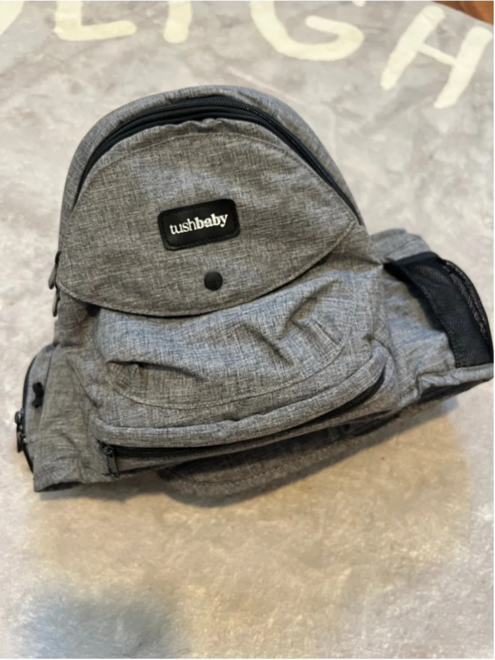 Women's Tushbaby Grey Baby Hip Carrier Bag One Size